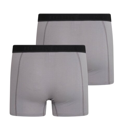 Heren boxershort Cotton Stretch Hugo Grijs (2-pack)