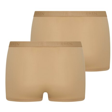 Beeren Young Dames boxershort Beige (2-pack)