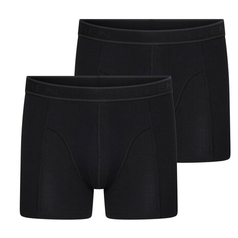 Heren boxershort Cotton Stretch Hugo Zwart (2-pack)