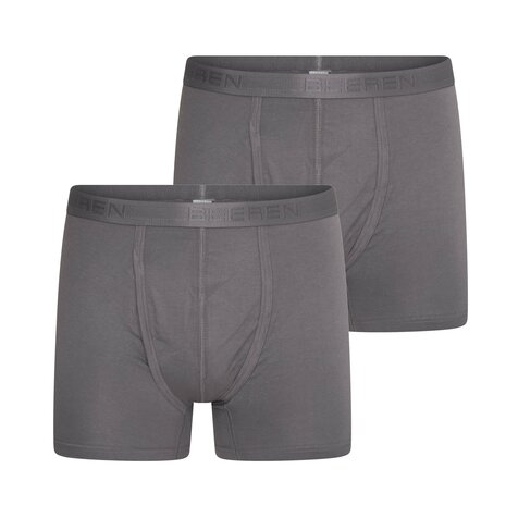 Beeren Heren boxershort Dylan Grijs (2-pack)
