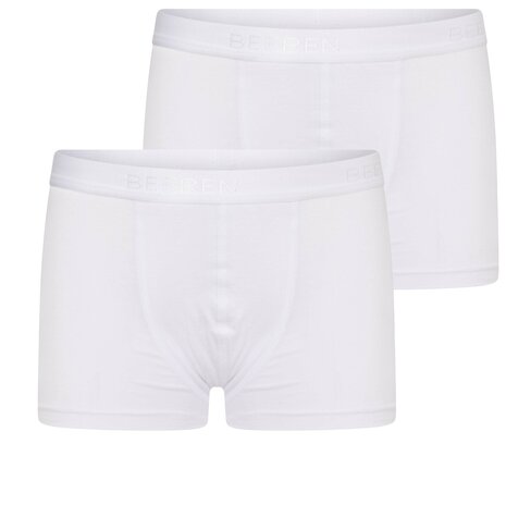 Jongens boxershort Comfort Feeling Wit (2-pack)