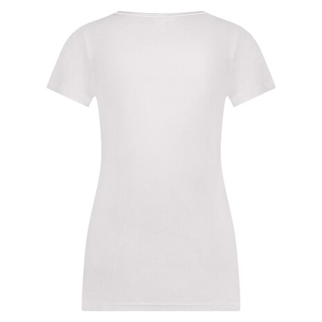 Beeren Dames T-shirt met ronde hals m3000 wit