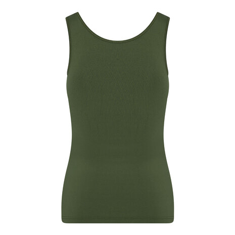 Dames hemd Elegance donker groen