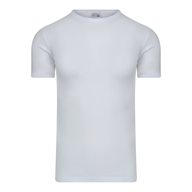 Heren T-shirt K.M. met O-hals M3000 Wit