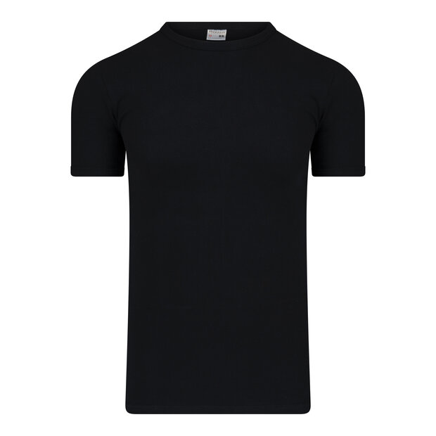 Heren T-shirt K.M. met O-hals M3000 Zwart
