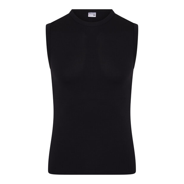 Heren mouwloos shirt Beeren Young Zwart