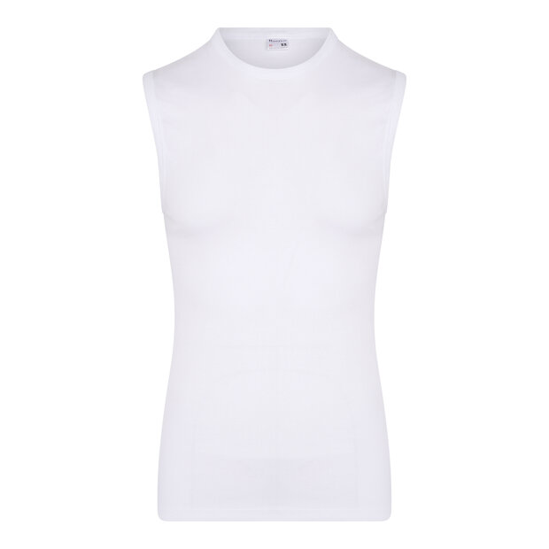 Heren mouwloos shirt M3000 Wit