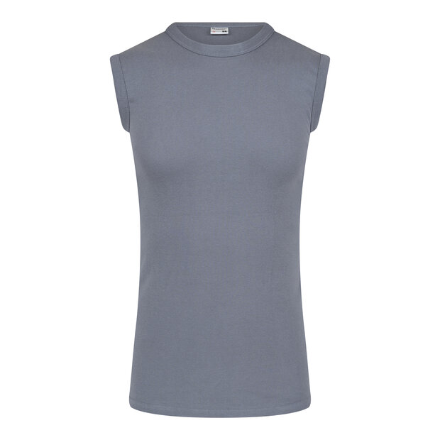 Heren mouwloos shirt M3000 grijs