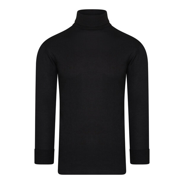 beeren ondergoed Coll shirt Thermo L.M.  zwart