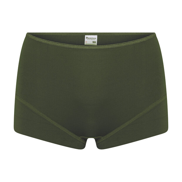Beeren Elegance Dames short donker groen