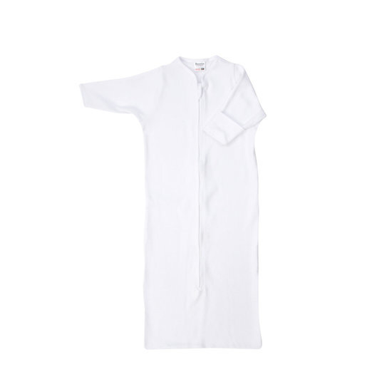 Baby slaapzak lange mouw M3400 Wit