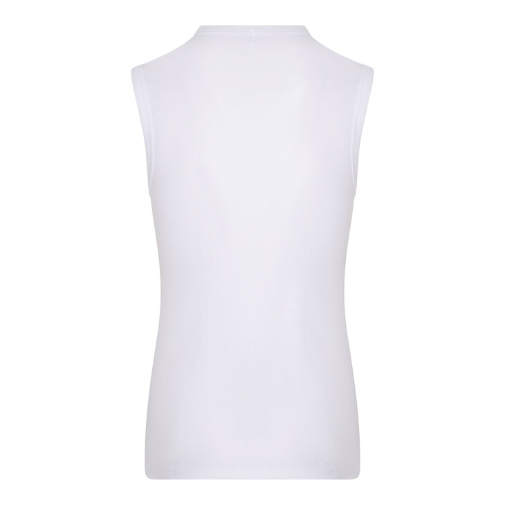 Heren mouwloos shirt M3000 Wit