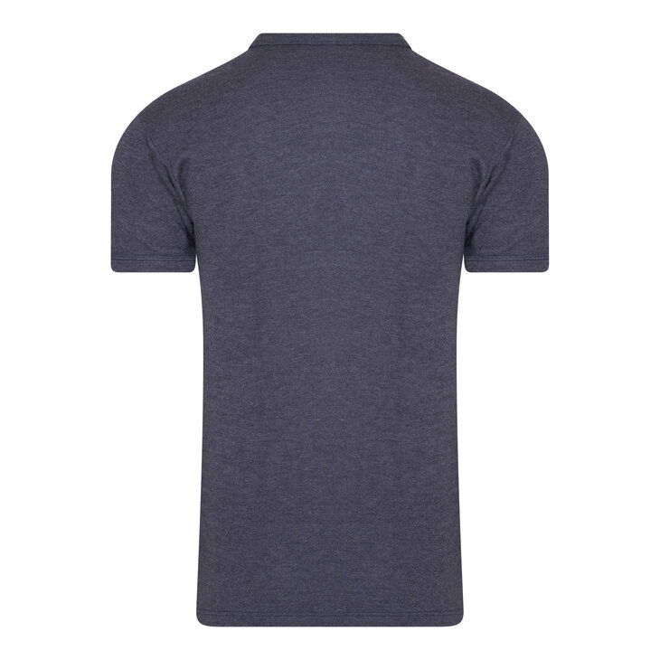 Heren beeren ondergoed hemd thermo korte mouw marine