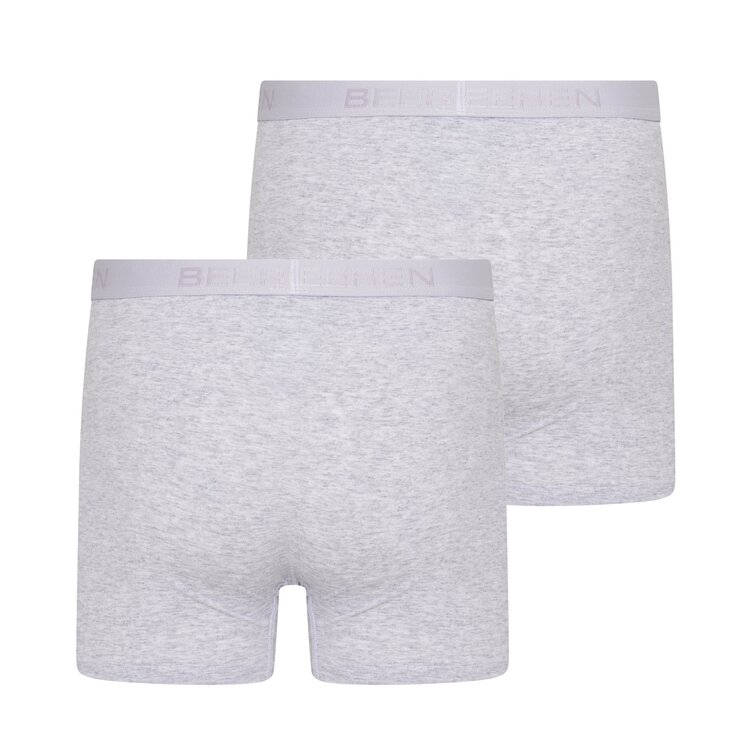 Heren boxershort Roger Melee Grijs (2-pack)