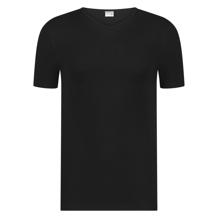 Beeren Green Comfort M181 heren T-shirt V-Neck zwart