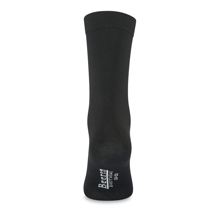 Beeren 3-pack unisex basic sokken zwart