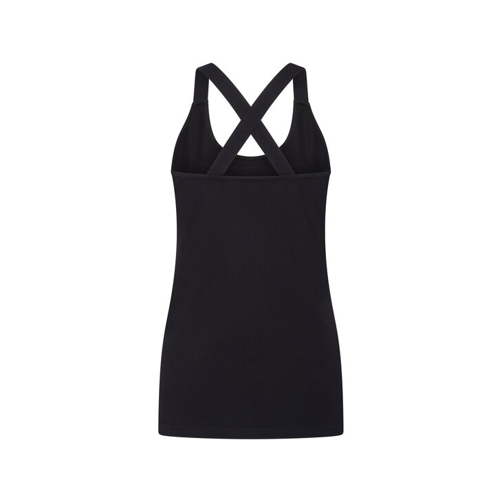 Beeren Cotton Stretch Dames Top Celine &ndash; Zwart